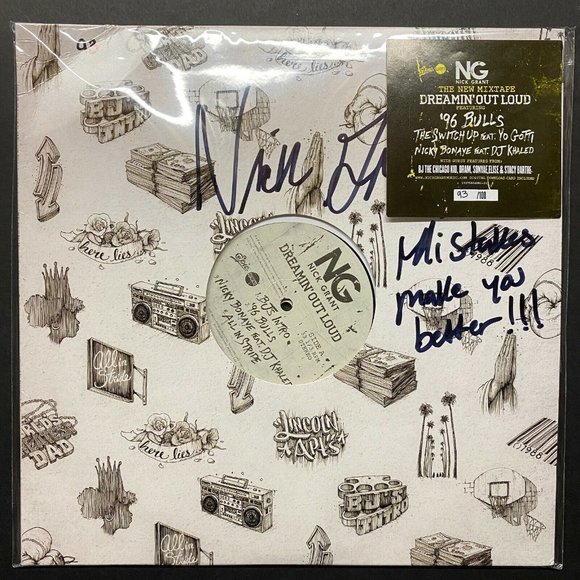 Nick Grant - Dreamin' Out Loud Vinyl Record Signed Limited Edition #'d 93/100 - Picture 1 of 5